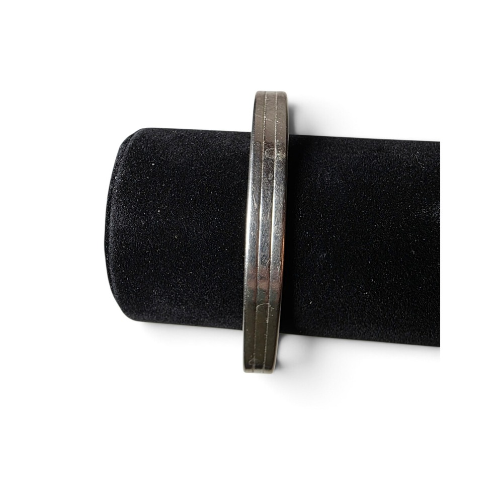 Vintage Magnetic Therapy Cuff Bracelet 24K Electro Plated L/XL Mens Womens - Picture 2 of 7